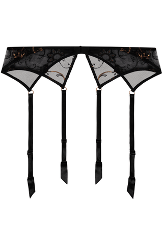 Lise Charmel Fauve Amour Suspender Belt Amber Panther