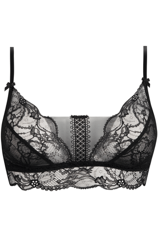 Lise Charmel Feerie Couture Soft Cup Bandeau Bra Black