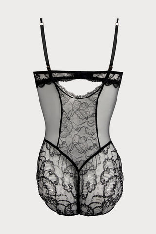 Feerie Couture Underwired Bodysuit, Size UK 32C