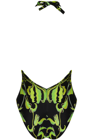 Seduction Halter Swimsuit Lise Charmel Fleurs de Nuit