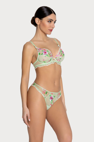 Lise Charmel Libertine En Fleurs Thong - Naughty Knickers