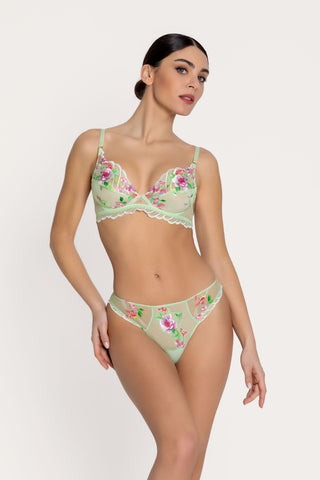 Lise Charmel Libertine En Fleurs Thong - Naughty Knickers