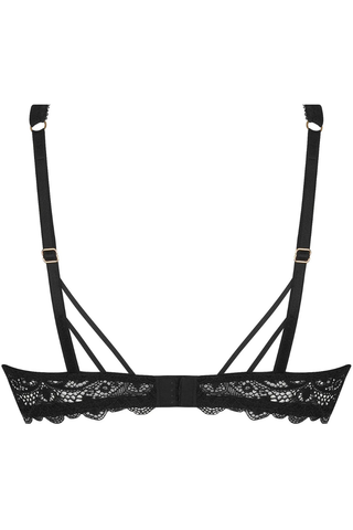 Diva Glamour Black Glam Push Up Bra