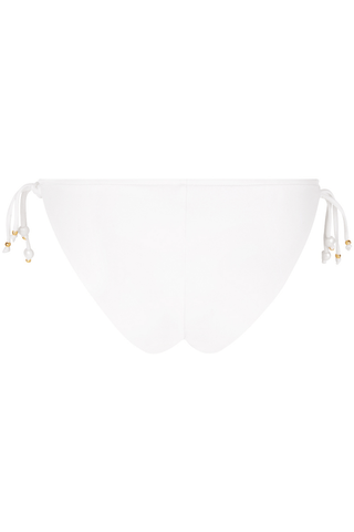 Lise Charmel Perles Nacrées Brazilian Bikini Bottom White