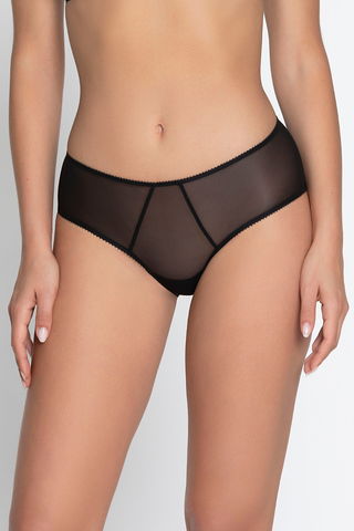 Lise Charmel Révélation Beauté Shorty Black - Sheer Knickers