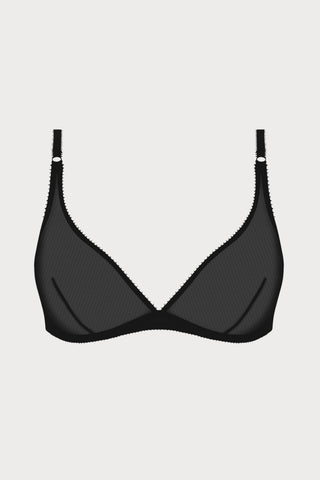 Révélation Beauté Black Wireless Triangle Bra