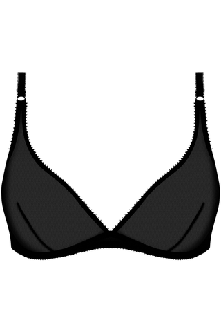 Lise Charmel Révélation Beauté Wireless Triangle Bra Black