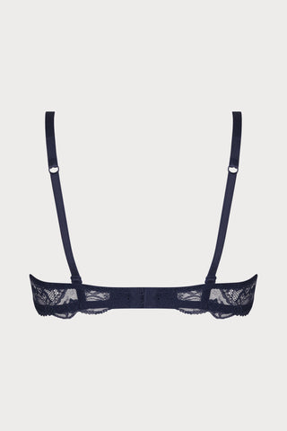 Soir de Venise Navy Half Cup Bra