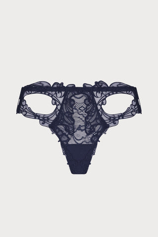 Soir de Venise Navy Tanga Thong