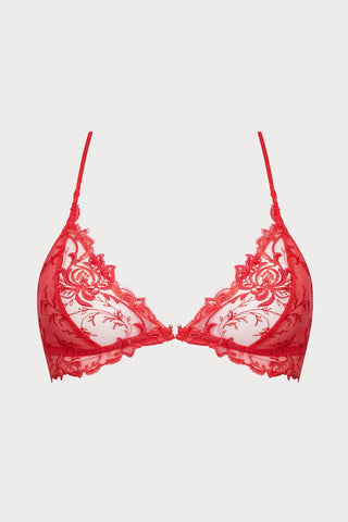 Source Beauté Front Fastening Wireless Triangle Bra