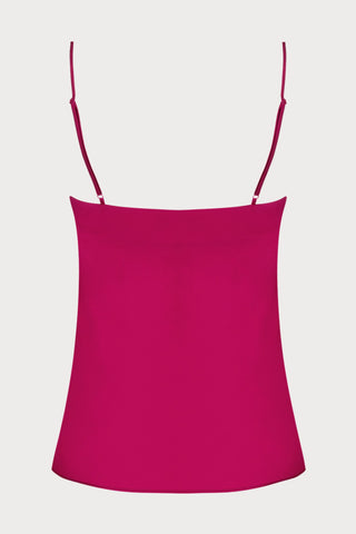 Splendeur Soie Raspberry Camisole