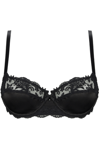 Lise Charmel Splendeur Soie Half Cup Bra Black