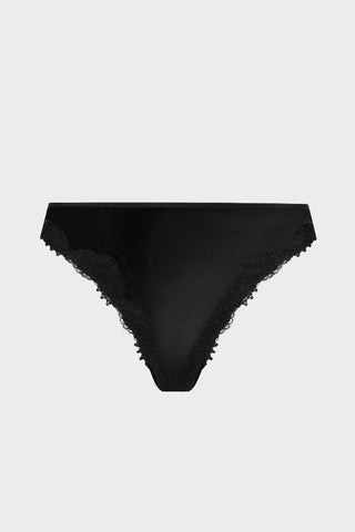 Splendeur Soie Black Italian Brief