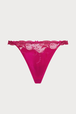 Splendeur Soie Raspberry Mini Thong