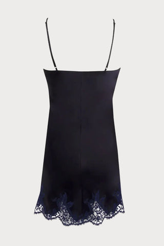 Splendeur Soie Navy Silk Night Dress