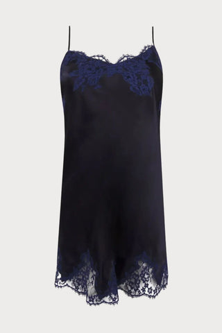 Splendeur Soie Navy Silk Night Dress