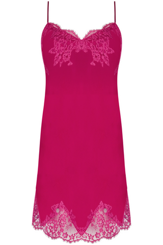 Lise Charmel Raspberry Silk Nightie Splendeur Soie