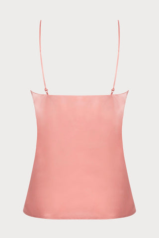 Splendeur Soie Rose Camisole, Size L