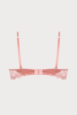 Splendeur Soie Rose Half Cup Bra