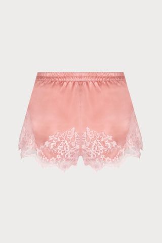 Splendeur Soie Rose Pyjama Short