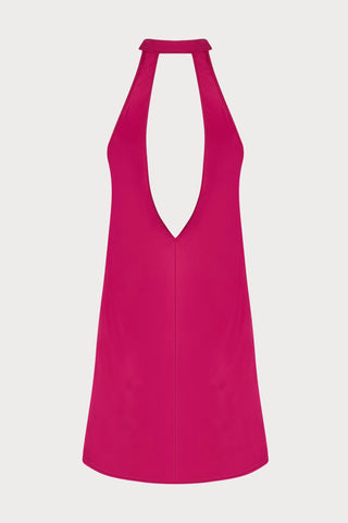 Splendeur Soie Raspberry Short Nightie
