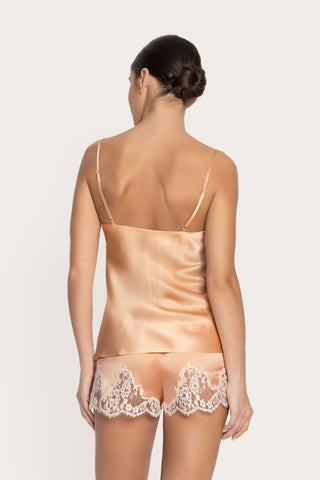 Lise Charmel Peach Silk Shorts Splendeur Soie