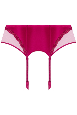 Lise Charmel Raspberry Suspender Belt Splendeur Soie