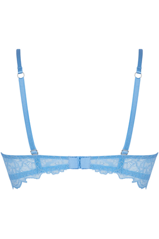 Lise Charmel Lace Demi Cup Bra Blue Sublime En Dentelle