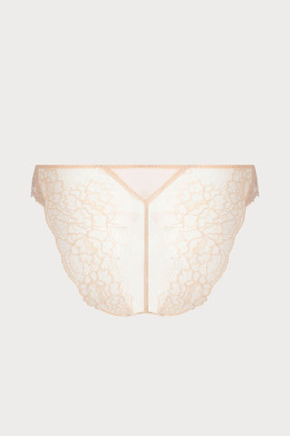 Sublime En Dentelle Italian Brief in Nude