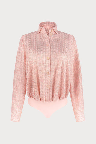 Tweegy Embroidered Blouse Bodysuit