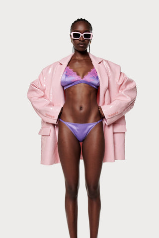 Bowie Padded Bralette Purple
