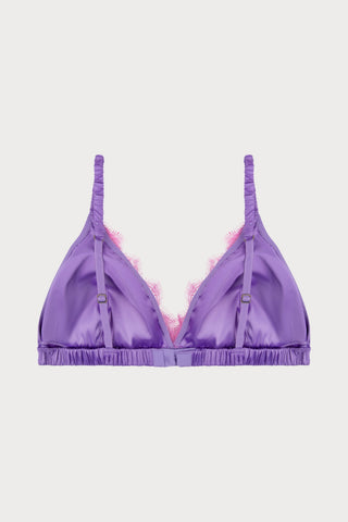 Bowie Padded Bralette Purple