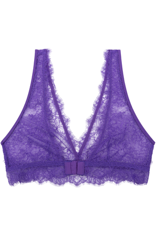 Love Stories Cherie Bralette Neon Purple