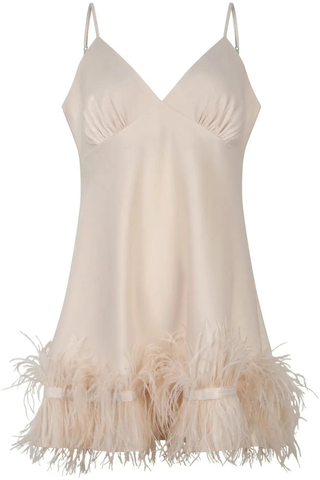 Love Stories Honey Slip Dress Off White