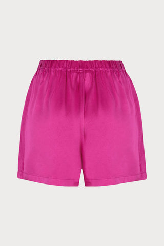 James Satin Boxer-style Shorts, Size L (UK 12)