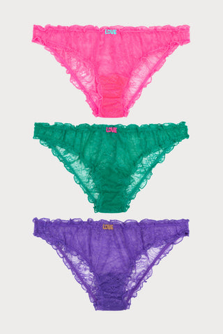 Lola 3 Pack Weekend Briefs