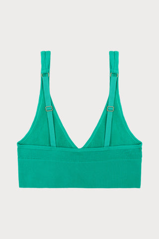 Posey Unpadded Bralette Green