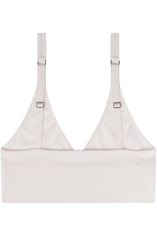 Love Stories Posey Unpadded Bralette Off White