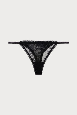 Roomie Tanga Thong Black, Size L (UK 12)