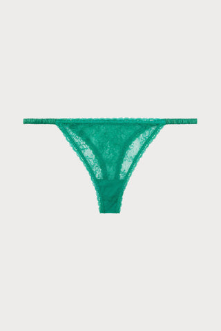 Roomie Tanga Thong Green, Size XL (UK 14)