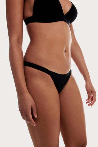 Wild Rose Brief Black