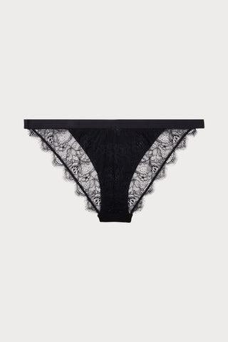 Wild Rose Brief Black