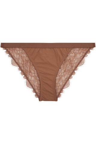 Love Stories Wild Rose Brief Medium Brown