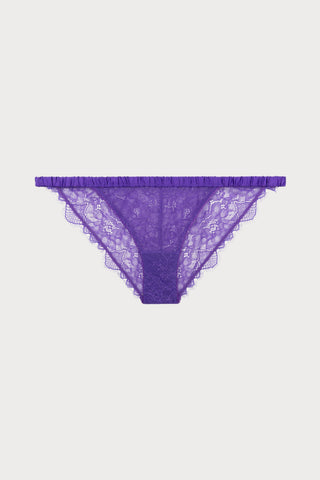 Wild Rose Brief Neon Purple