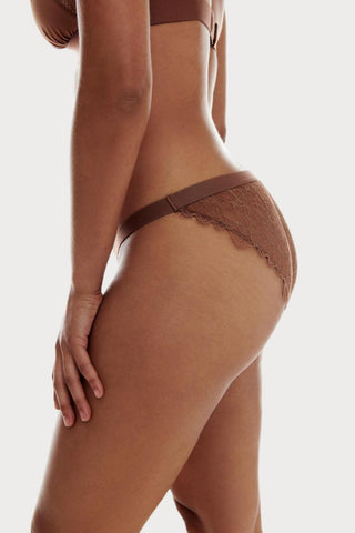 Wild Rose Brief Medium Brown