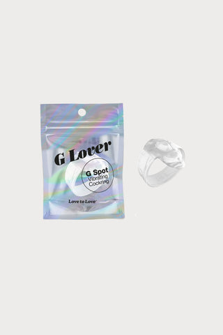 Love to Love G Lover! Vibrating G-Spot Cock Ring