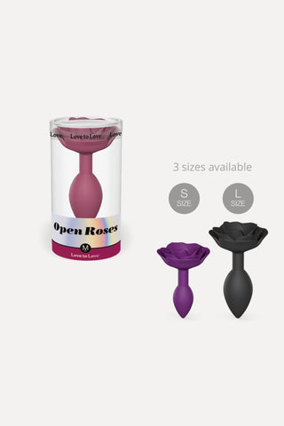 Love to Love Open Roses Plug Medium