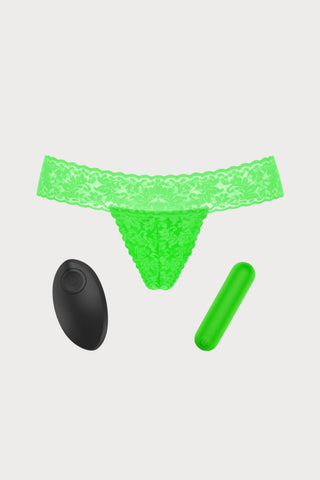 Love to Love Secret Panty 2 Neon Green