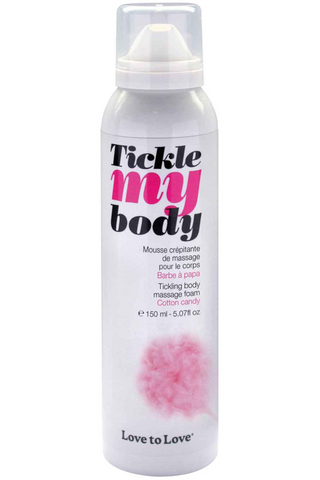 Love to Love Tickle My Body Massage Foam Cotton Candy 150ml