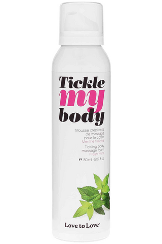 Love to Love Tickle My Body Massage Foam Fresh Mint 150ml